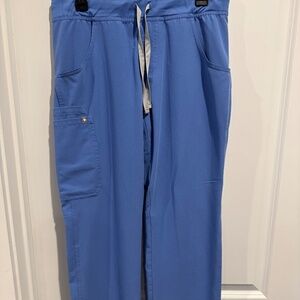 Figs pants- baby blue